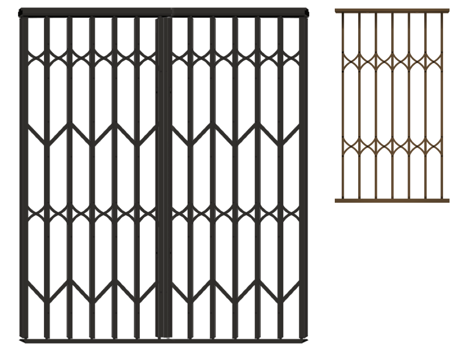 Protection par grille extensible - Grille de défense.fr